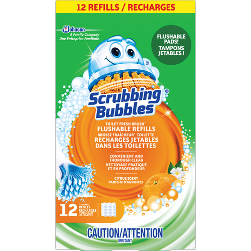 Scrubbing Bubbles&reg; Fresh Brush&reg; Toilet Brush Flushable Refills, Refill Distribution Jean Lapalme