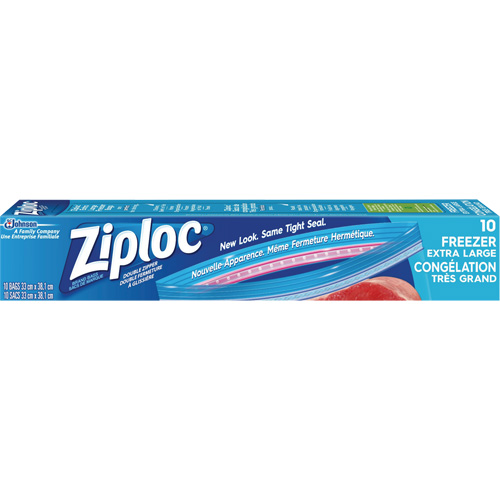 Sacs de cong&eacute;lation Ziploc Distribution Jean Lapalme