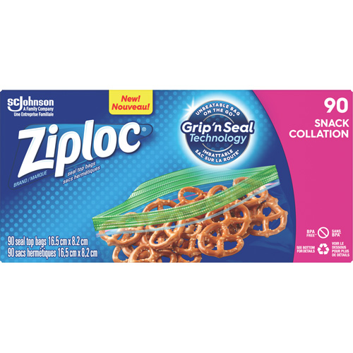 Ziploc&reg; Snack Bags Distribution Jean Lapalme