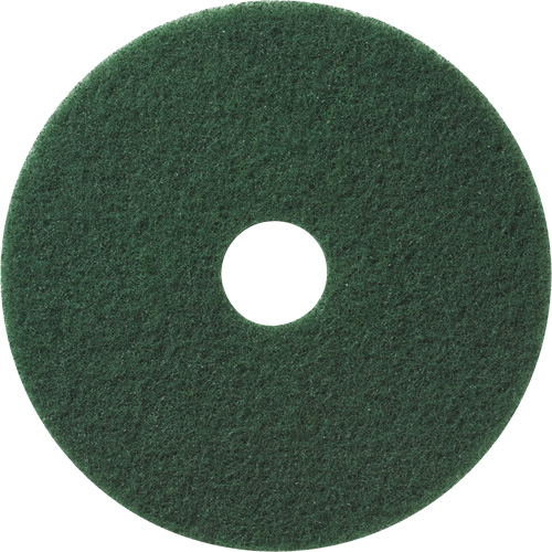 Floor Pads, 12", Scrubbing/Stripping, Green Distribution Jean Lapalme
