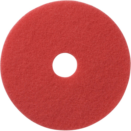 Floor Pads, 12", Buffing, Red Distribution Jean Lapalme