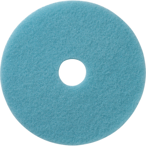 Tampons &agrave; polir pour planchers Luster Lite, 19", Brunissage, Bleu p&acirc;le Distribution Jean Lapalme