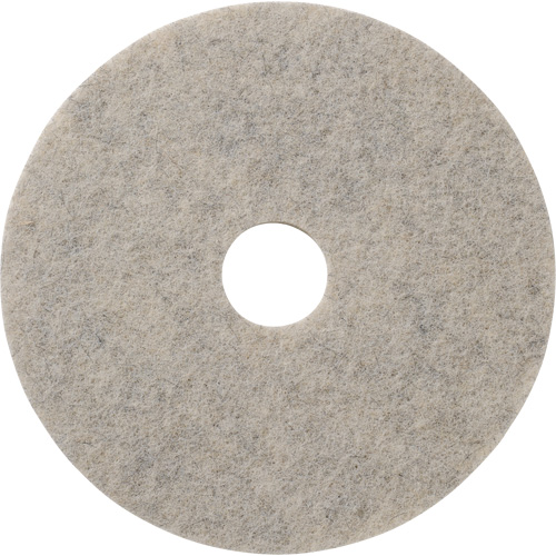 Combo Floor Pads, 19", Buffing/Burnishing, Beige Distribution Jean Lapalme