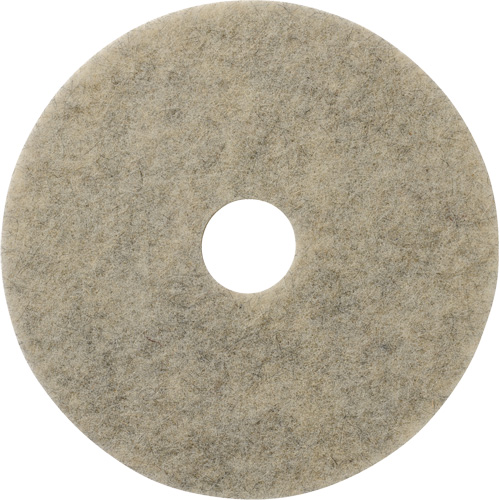 Tampons &agrave; polir pour planchers Porko Plus, 19", Lustrage/Brunissage, Beige Distribution Jean Lapalme