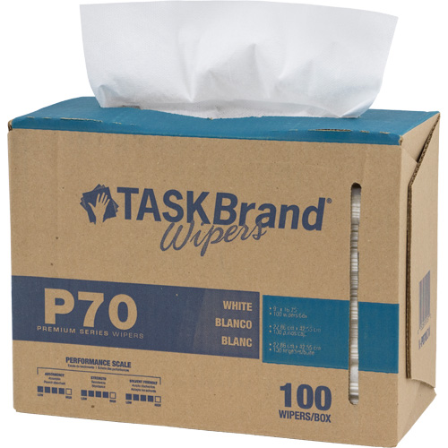Chiffons de premi&egrave;re qualit&eacute; P70 TaskBrand, Robuste, 16-3/4" lo x 8-1/4" la Distribution Jean Lapalme