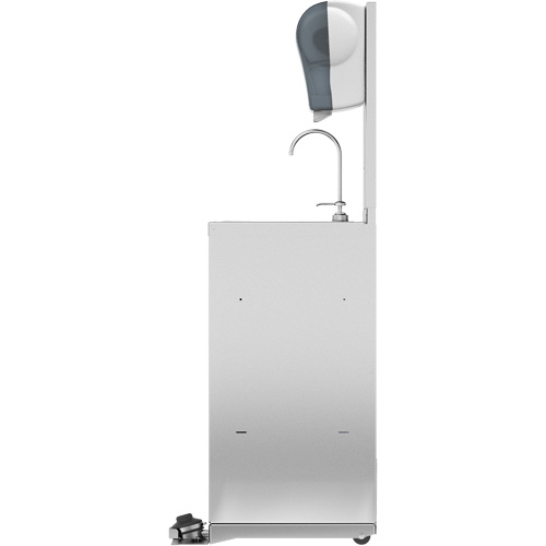 Poste de nettoyage des mains portable MRSink Distribution Jean Lapalme