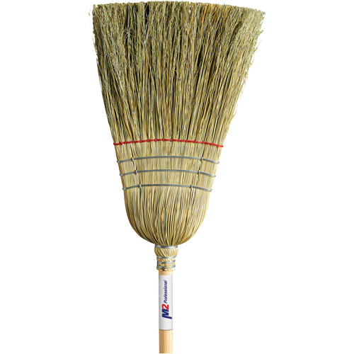 Heavy-Duty Corn Broom, 1-String, Wood Handle Distribution Jean Lapalme