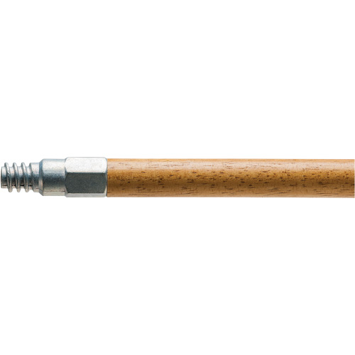 Manche en bois avec embout en m&eacute;tal, Bois, Pointe Filetage ACME, 15/16" dia, 60" lo Distribution Jean Lapalme