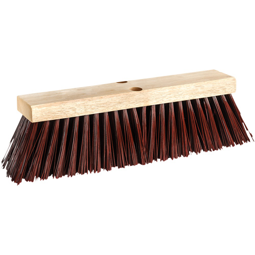 Balai-brosse de rue et d'&eacute;curie, 16", Extra-ferme, Soies Polypropyl&egrave;ne Distribution Jean Lapalme