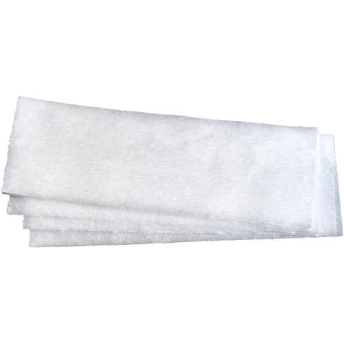 Static Attack Mop Sheets, Polyethylene, White Distribution Jean Lapalme