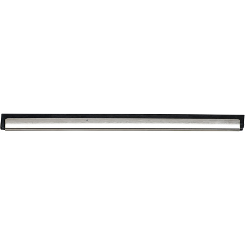 Window Squeegee Channel and Rubber, 14", Rubber, Stainless Steel Frame Distribution Jean Lapalme