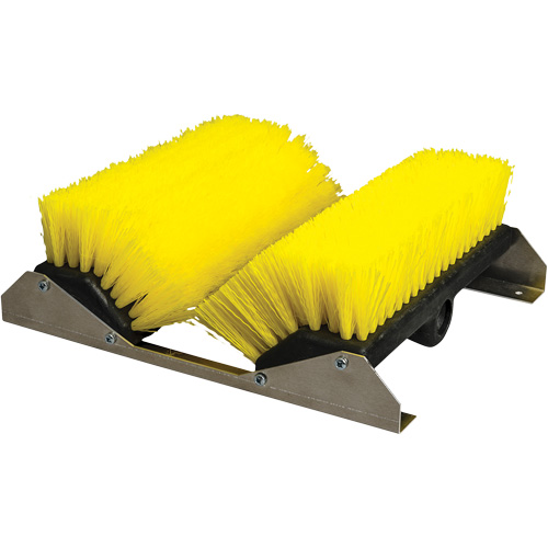 Brosse &agrave; bottes de deux niveaux, Longueur de 12" Distribution Jean Lapalme