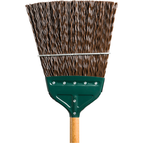 Track & Switch Broom, Wood Handle, Polypropylene Bristles, 52" L Distribution Jean Lapalme