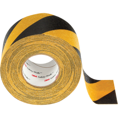 Safety-Walk Slip-Resistant General Purpose Tape, 4" x 60', Black & Yellow Distribution Jean Lapalme