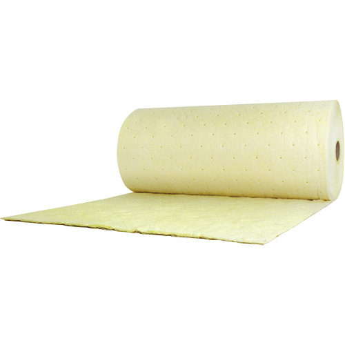 Chemical Sorbent Roll, Heavyweight, 150' L x 38" W, 89.4 gal Absorbancy Distribution Jean Lapalme