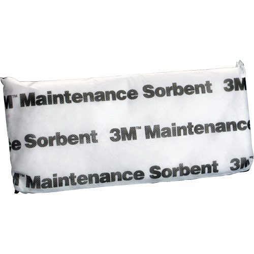 Tampon absorbant de maintenance, Huile seulement, 15" lo x 7" la, 12,6 gal absorption/pqt Distribution Jean Lapalme