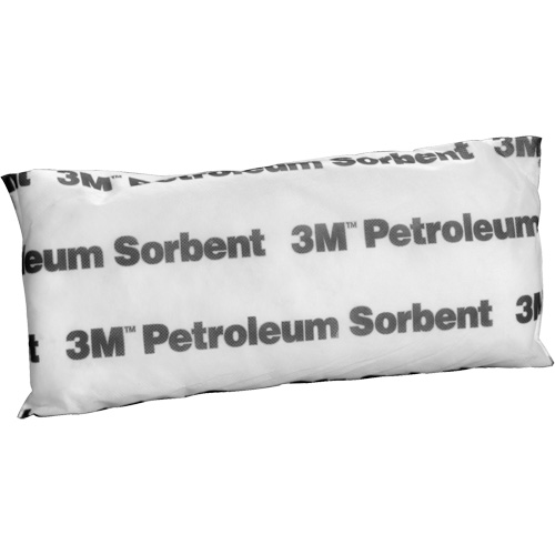 Petroleum Sorbent Mini-Pillow, Oil Only, 15" L x 7" W, 12.7 gal Absorbency/Pkg. Distribution Jean Lapalme