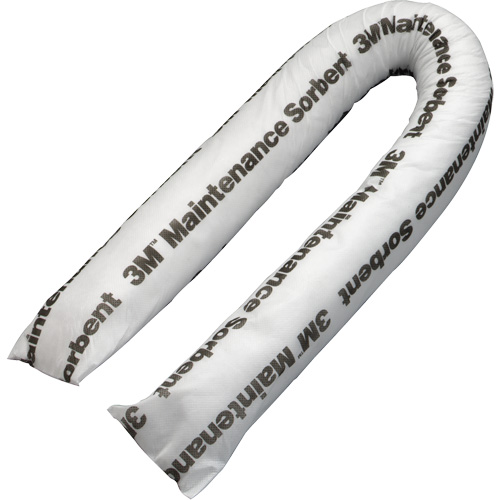 Maintenance Sorbent Mini-Boom, Universal, 4' L x 3" W, 15.6 gal Absorbancy Distribution Jean Lapalme