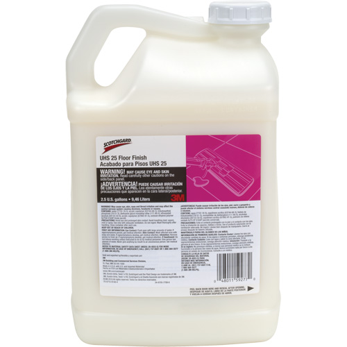 Scotchgard UHS 25 Floor Finish, 9.5 L, Jug Distribution Jean Lapalme