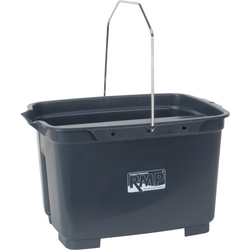 Seau double, Capacit&eacute; de 4,75 gal. US (19 pintes), Gris Distribution Jean Lapalme