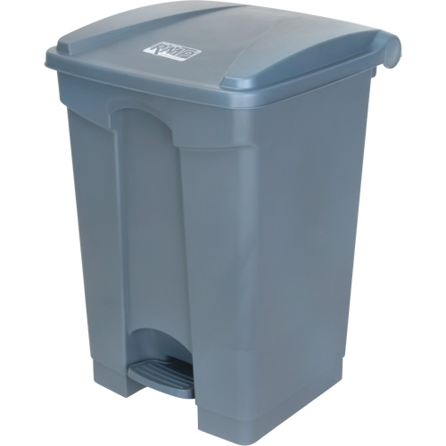 Poubelle &agrave; p&eacute;dale, Plastique, Capacit&eacute; 12 gal. US Distribution Jean Lapalme