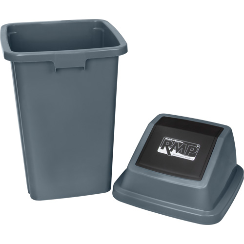 Garbage Can, Plastic, 26 US gal. Distribution Jean Lapalme