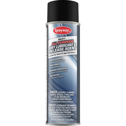 Lubrifiant &agrave; la silicone de calibre industriel, Canette a&eacute;rosol Distribution Jean Lapalme