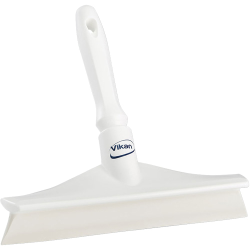 Raclette ultra hygi&eacute;nique pour paillasse, 10", Blanc Distribution Jean Lapalme