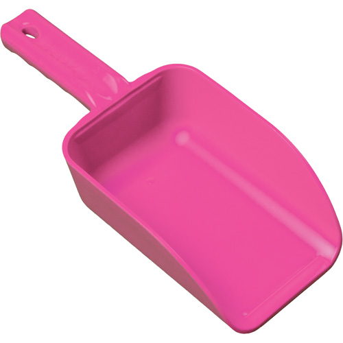 Small Hand Scoop, Plastic, Pink, 32 oz. Distribution Jean Lapalme