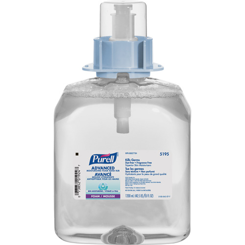 D&eacute;sinfectant pour les mains FMX-12 avanc&eacute;e et certifi&eacute;e &eacute;cologique, 1,2 L, Cartouche de recharge, 70 % alcool Distribution Jean Lapalme