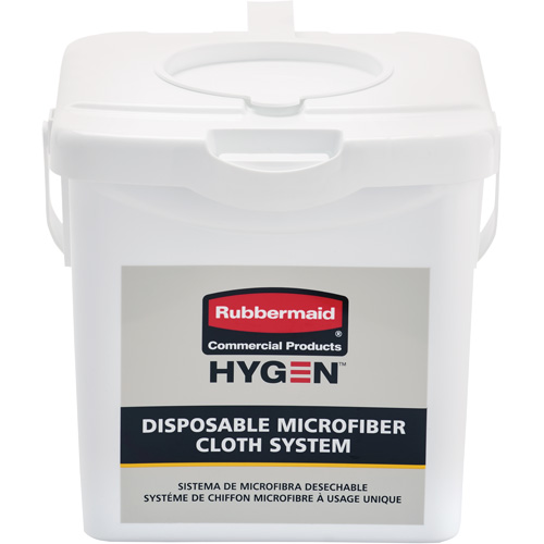 Microfibre Cloth Charging Bucket, White Distribution Jean Lapalme