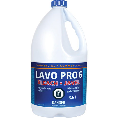 Javellisant liquide, 3,6 L, Cruche Distribution Jean Lapalme