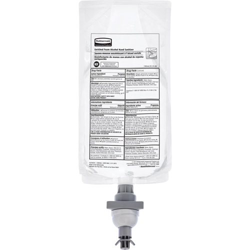 Alcohol-Based Foam Sanitizer, 1000 ml, Refill, 75% Alcohol Distribution Jean Lapalme