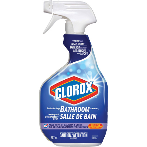 Nettoyant d&eacute;sinfectant pour salle de bain, 887 ml, Bouteille &agrave; g&acirc;chette Distribution Jean Lapalme