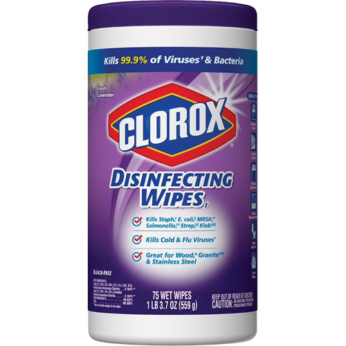 Disinfecting Wipes, 75 Count Distribution Jean Lapalme