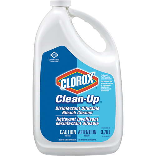 Nettoyant et d&eacute;sinfectant de surface avec javellisant Clean-Up, 3,78 L, Cruche Distribution Jean Lapalme