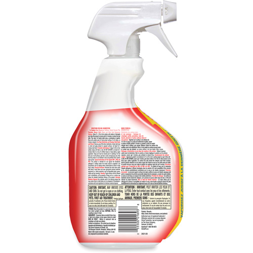 Nettoyant d&eacute;sinfectant contre les taches et odeurs biologiques, 946 ml, Bouteille &agrave; g&acirc;chette Distribution Jean Lapalme