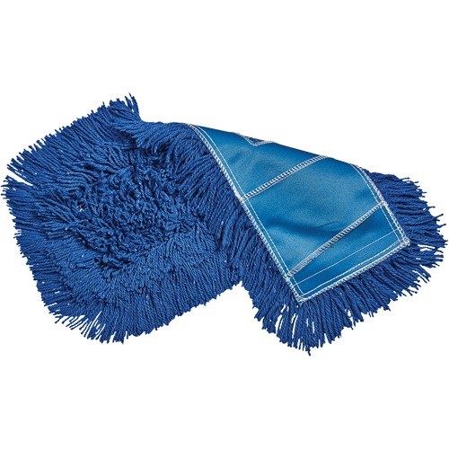 Economy Dust Mop, Slip On Style, Yarn, 48" L x 5" W Distribution Jean Lapalme