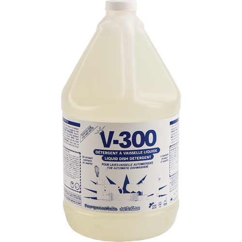 D&eacute;tergent &agrave; vaisselle pour eau dure, pour lave-vaisselle automatique, Liquide, 4 L Distribution Jean Lapalme
