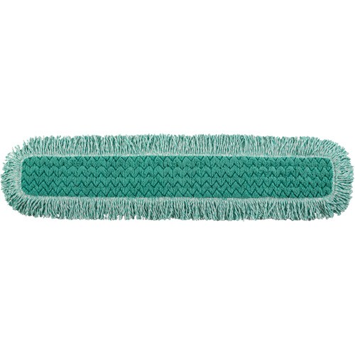 Tampon avec frange pour vadrouille &agrave; &eacute;pousseter Hygen, Style Boucles et crochets, Microfibre, 40" lo x 9" la Distribution Jean Lapalme