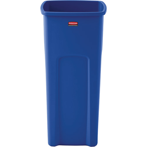 Untouchable&reg; Square Recycling Container, Bulk, Plastic, 23 US gal. Distribution Jean Lapalme