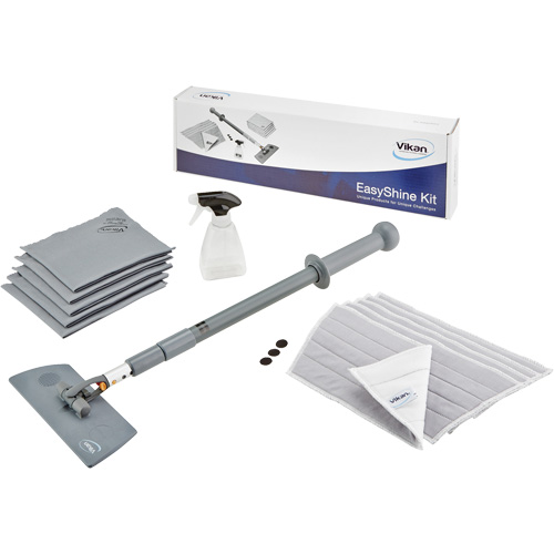 Ensemble Easy Shine avec t&ecirc;te de vadrouille souple Distribution Jean Lapalme