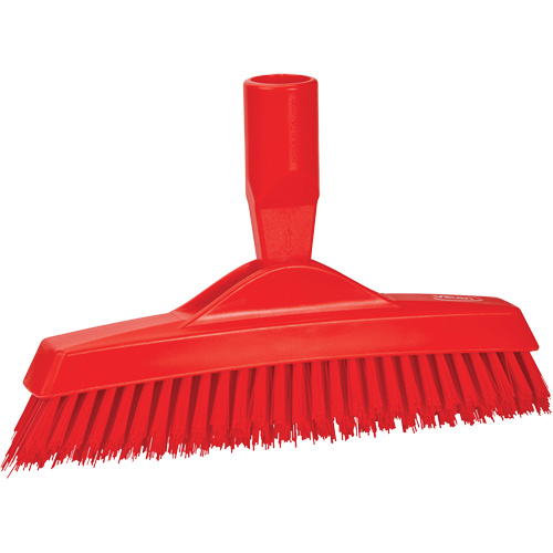 Brosse &agrave; coulis, Soies Ferme, Longueur de 9-1/4", Rouge Distribution Jean Lapalme