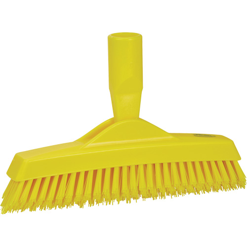 Grout Brush, Stiff Bristles, 9-1/4" Long, Yellow Distribution Jean Lapalme