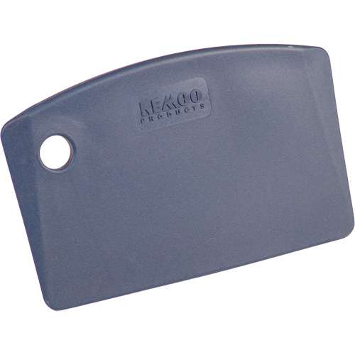 Mini grattoir de paillasse perceptible par d&eacute;tecteur de m&eacute;tal, Bleu, 5-1/4" la x 3-2/5" lo Distribution Jean Lapalme
