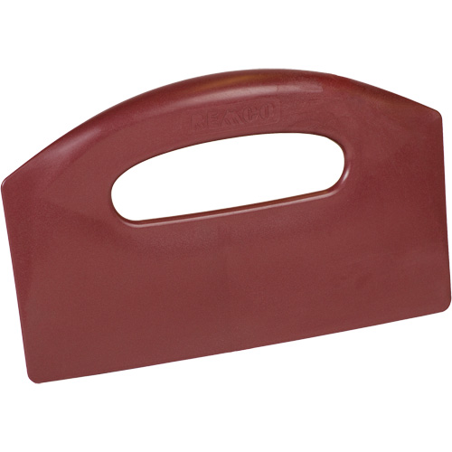 Metal Detectable Bench Scraper, Red, 8-1/2" W x 5-1/4" L Distribution Jean Lapalme