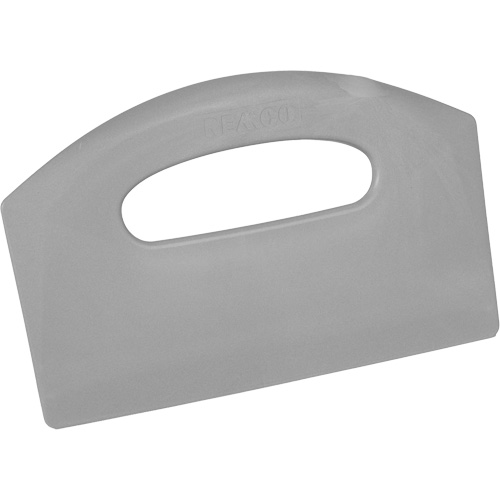 Grattoir de paillasse perceptible par d&eacute;tecteur de m&eacute;tal, Gris, 8-1/2" la x 5-1/4" lo Distribution Jean Lapalme