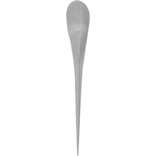 Grattoir de paillasse perceptible par d&eacute;tecteur de m&eacute;tal, Gris, 8-1/2" la x 5-1/4" lo Distribution Jean Lapalme