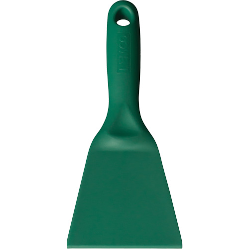 Grattoir perceptible par d&eacute;tecteur de m&eacute;tal, Vert, 3" la x 8" lo Distribution Jean Lapalme