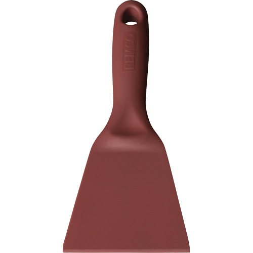 Grattoir perceptible par d&eacute;tecteur de m&eacute;tal, Rouge, 3" la x 8" lo Distribution Jean Lapalme